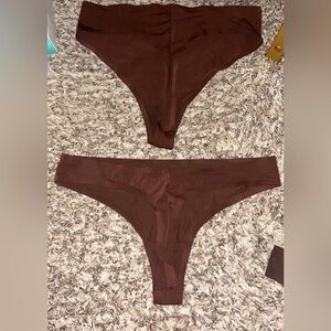 Savage X Fenty Microfiber Thong and High-Waist Microfiber Thong